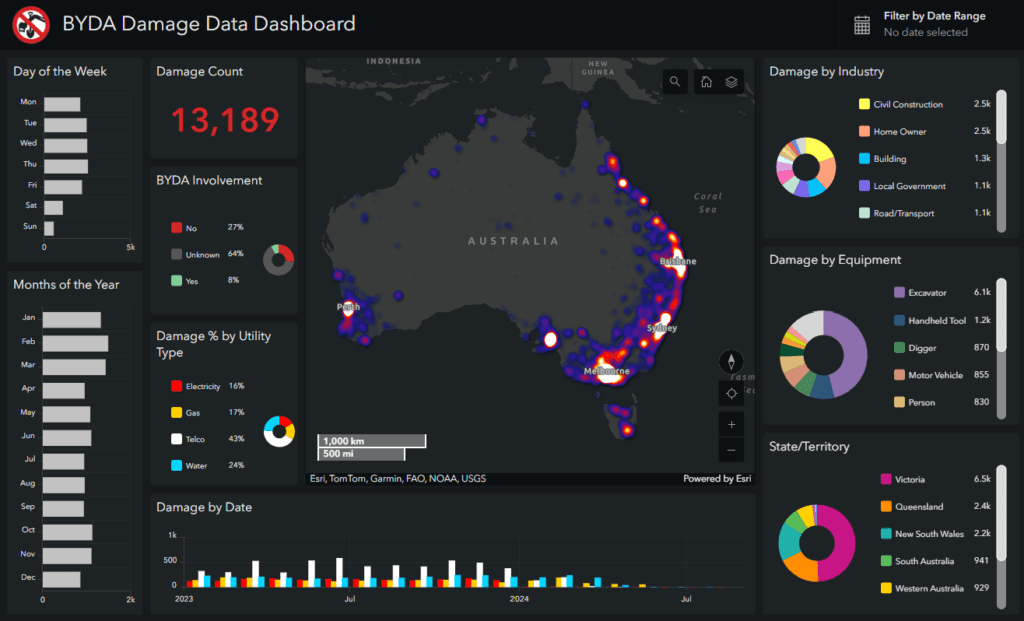 BYDA Damage Data Dashboard